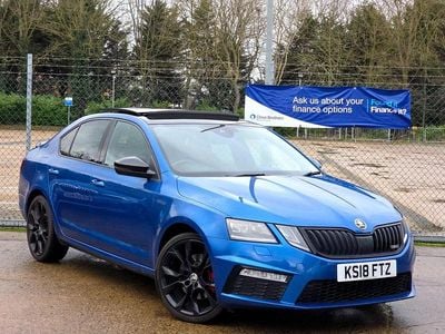 Blue Used 2018 Skoda Octavia vRS Hatchback | £14,490 (Fair price)