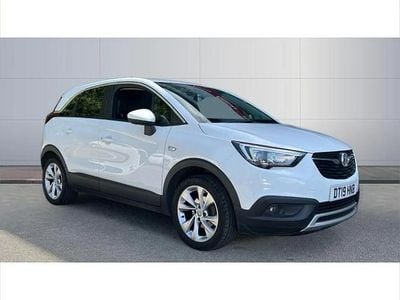 Used Vauxhall Crossland X S 110 HP (80 kW) 2019 White SUV