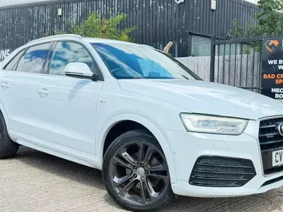 Used Audi Q3 S-line plus 184 HP (135 kW) 2016 White SUV
