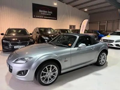 Used Mazda MX5 126 HP (92 kW) 2010 Silver Cabriolet