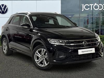 Used VW T-Roc R-line 150 HP (110 kW) 2024 Black SUV