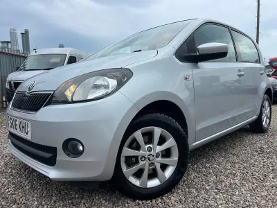 Used Skoda Citigo SE L 75 HP (55 kW) 2016 Silver Hatchback