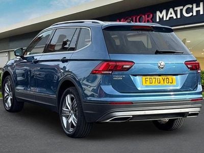 Used VW Tiguan Allspace Match 150 HP (110 kW) 2020 Blue SUV