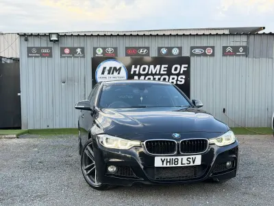 Used BMW 320 M Sport 2018 Black Sedan