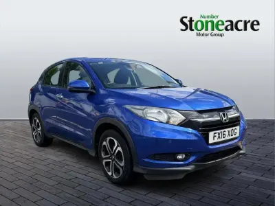 Used Honda HR-V SE 120 HP (88 kW) 2016 Blue SUV