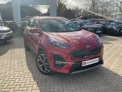 Używany Kia Sportage GT-Line 174 KM (127 kW) 2021 Czerwony SUV
