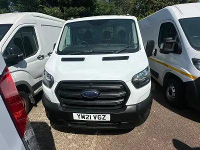 Used Ford Transit 130 HP (95 kW) 2021 White Van