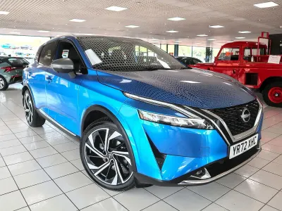 Used Nissan Qashqai Tekna+ 158 HP (116 kW) 2022 Blue SUV