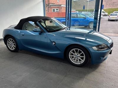 Used BMW Z4 2005 Blue Cabriolet