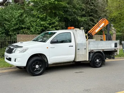 Usado Toyota HiLux 144 CV (105 kW) 2013 Blanco Pickup/Camioneta