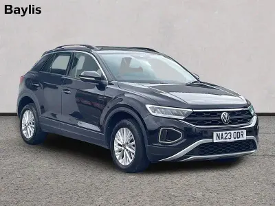 Used VW T-Roc Life 2023 Black SUV