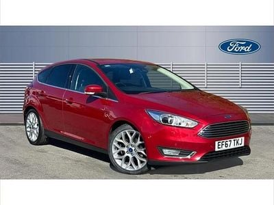 Used Ford Focus Titanium X 120 HP (88 kW) 2018 Red Hatchback