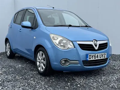 Used Vauxhall Agila 94 HP (69 kW) 2014 Blue MPV