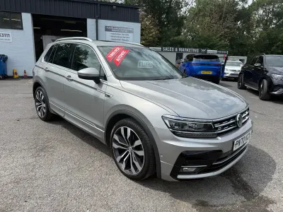Used VW Tiguan R-line 150 HP (110 kW) 2020 Silver SUV