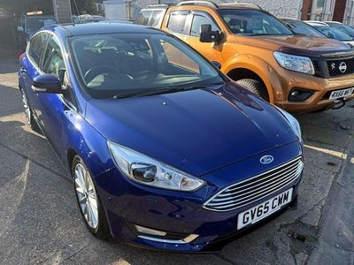 Used Ford Focus Titanium X 120 HP (88 kW) 2016 Blue Hatchback