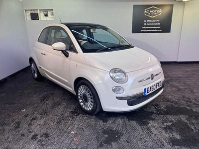 Used Fiat 500 Lounge 69 HP (50 kW) 2011 White Hatchback