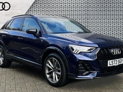 Used Audi Q3 Black Edition 150 HP (110 kW) 2023 Blue SUV