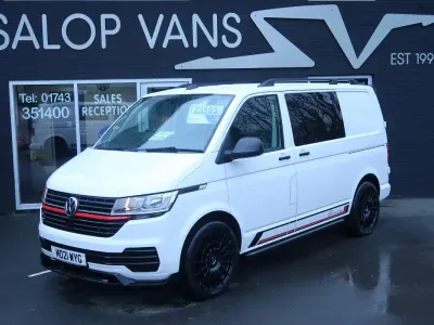 Used VW T6.1 Startline 150 HP (110 kW) 2021 White Van