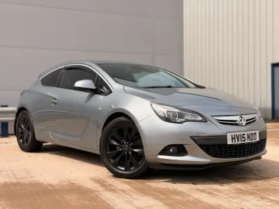 Used Vauxhall Astra GTC SRi 2015 Silver Coupe