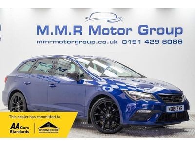 Used Seat Leon ST FR Sport 150 HP (110 kW) 2019 Blue Estate