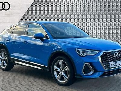 Used Audi Q3 S-Line 150 HP (110 kW) 2023 Blue SUV
