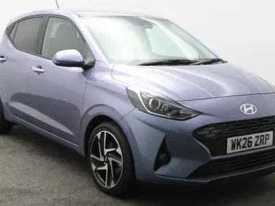 New Hyundai i10 Premium 2026 Blue Hatchback