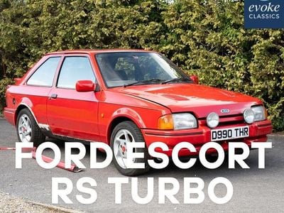Used Ford Escort RS 1987 Red Hatchback