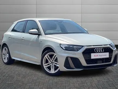 Used Audi A1 Sportback S-Line 108 HP (79 kW) 2023 Dew silver Hatchback