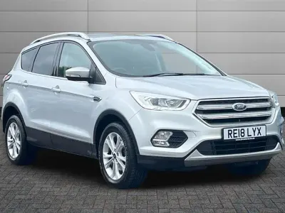 Used Ford Kuga Titanium 150 HP (110 kW) 2018 Silver SUV