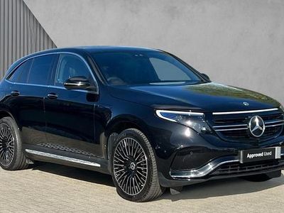 Used Mercedes EQC400 AMG Line Premium 300 kW (408 HP) 2021 Black SUV
