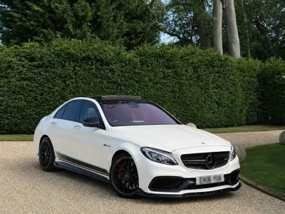 Used Mercedes C63S AMG Premium 503 HP (369 kW) 2016 White Sedan