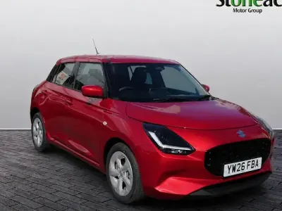 New Suzuki Swift 82 HP (60 kW) 2026 Red Hatchback