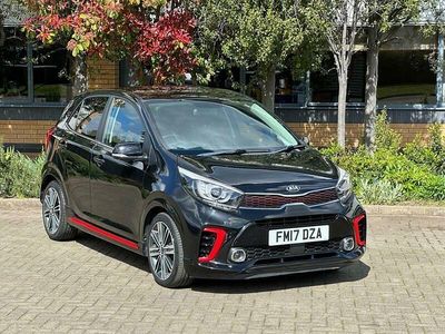 Used Kia Picanto GT-Line 66 HP (48 kW) 2017 Black Hatchback