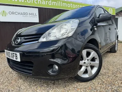 Used Nissan Note N-TEC 88 HP (64 kW) 2010 Black Hatchback