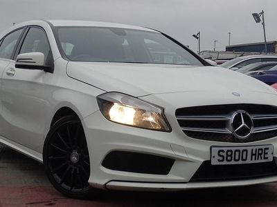 Used Mercedes A180 AMG 109 HP (80 kW) 2014 White Hatchback