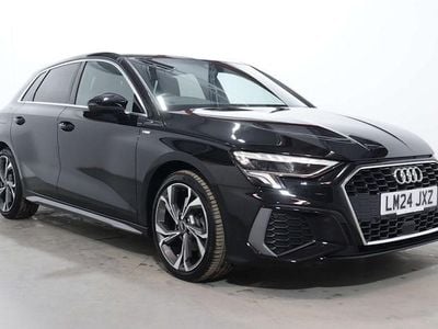 Black Used 2024 Audi A3 Sportback S-Line Hatchback | £24,200 (Fair price)