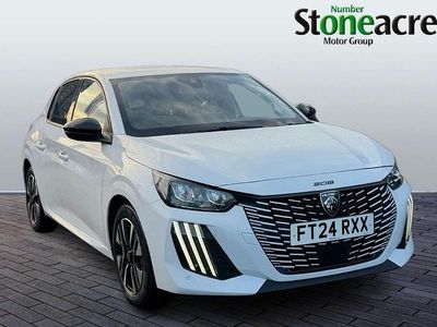 Used Peugeot 208 Allure 101 HP (74 kW) 2024 White Hatchback