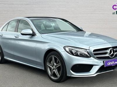 Usado Mercedes C220 AMG Line Premium Plus 170 HP (125 kW) 2016 Prateado