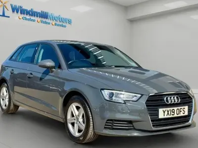 Used Audi A3 Comfort 116 HP (85 kW) 2019 Grey Sedan