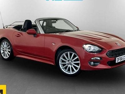 Red Used 2016 Fiat 124 Spider Lusso Cabriolet | £10,995 (Fair price)