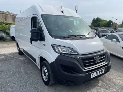 Used Fiat Ducato 140 HP (102 kW) 2021 White Van