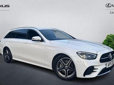 Used Mercedes E200 AMG line 197 HP (144 kW) 2022 White Estate
