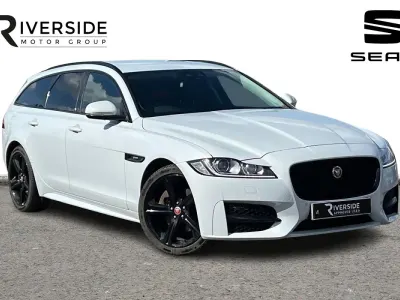 Usado Jaguar XF Sportbrake R-Sport 180 HP (132 kW) 2018 Branco Carrinha