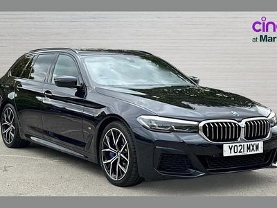 Used BMW 530 M Sport 282 HP (207 kW) 2021 Black Estate