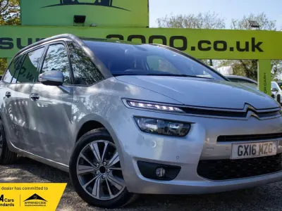 Gebraucht Citroën Grand C4 Picasso Exclusive 2016 Silber Van / Kleinbus