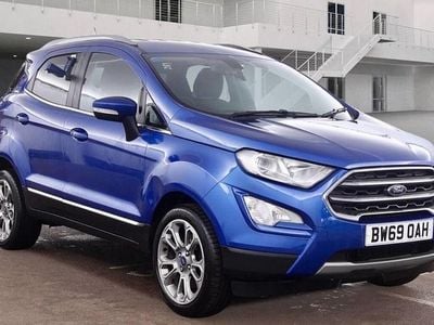 Used Ford Ecosport Titanium 125 HP (91 kW) 2019 Blue SUV
