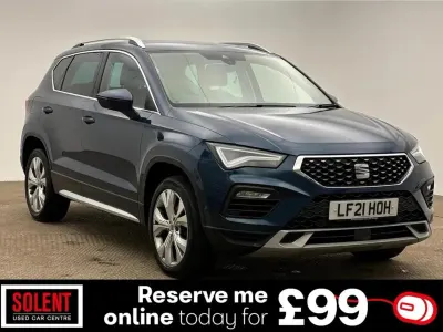 Usado Seat Ateca Xperience 150 CV (110 kW) 2021 Azul SUV