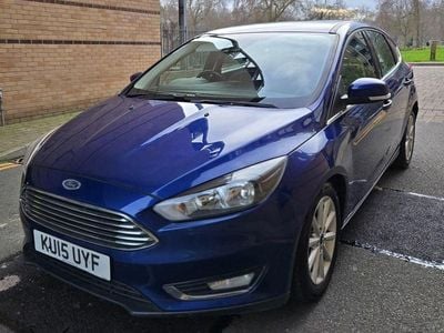 Blue Used 2015 Ford Focus Titanium Hatchback | £4,500 (Good price)