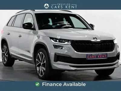 Used Skoda Kodiaq SportLine 150 HP (110 kW) 2022 Grey SUV