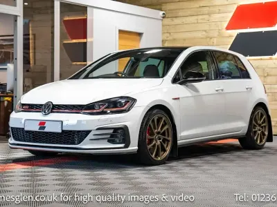 Used VW Golf VII GTI 245 HP (180 kW) 2019 White Hatchback